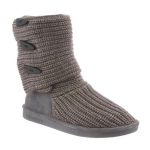 Grey Women's Knit Tall by BearPaw